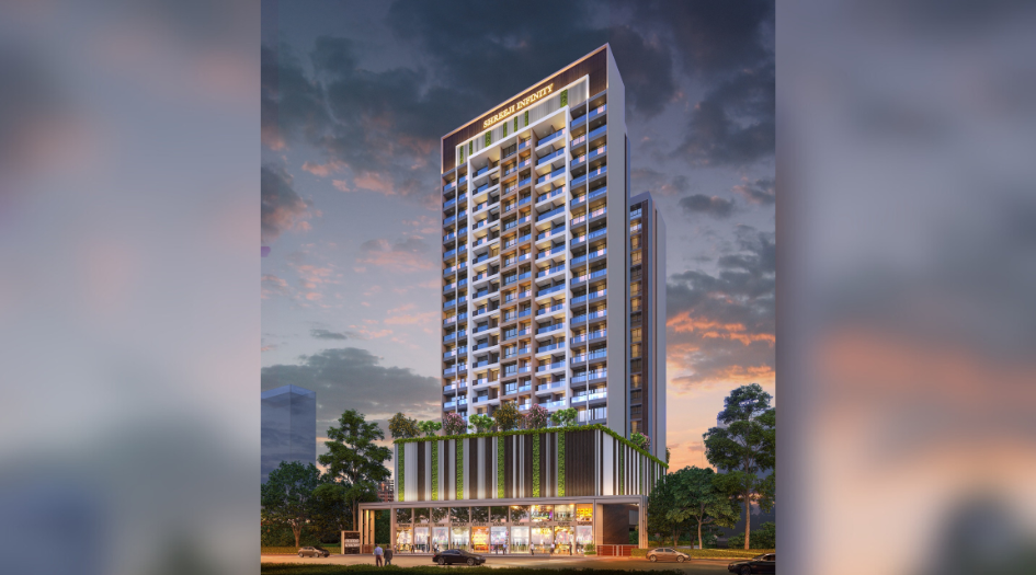 Shreeji-Infinity-Elevation-Night-Image