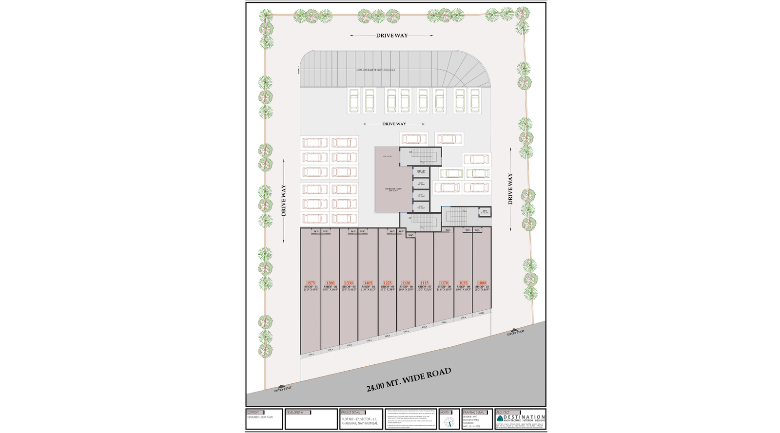 Shreeji-Infinity-Ground-Floor-Plan